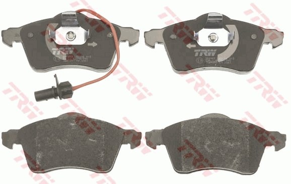 Brake Pad Set, disc brake TRW GDB1391 2