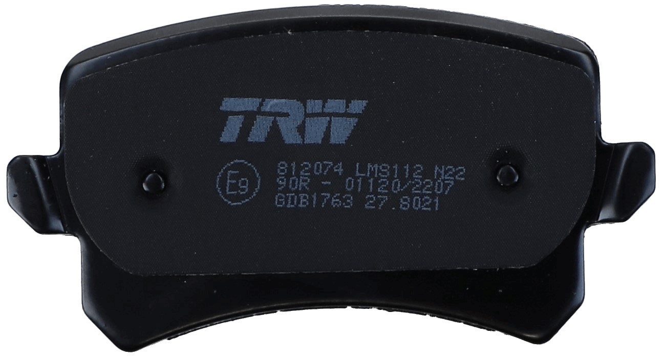 Brake Pad Set, disc brake TRW GDB1763 5