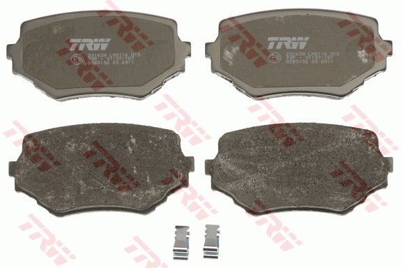 Brake Pad Set, disc brake TRW GDB3132 2
