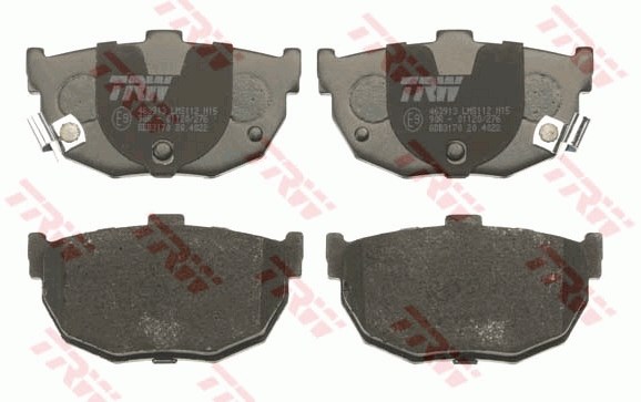 Brake Pad Set, disc brake TRW GDB3170 2