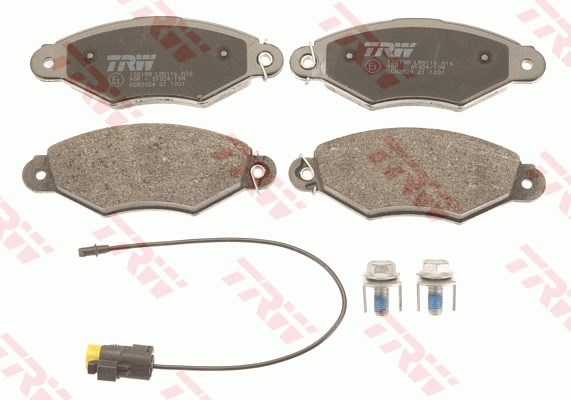 Brake Pad Set, disc brake TRW GDB2024 2