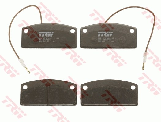 Brake Pad Set, disc brake TRW GDB1679 2