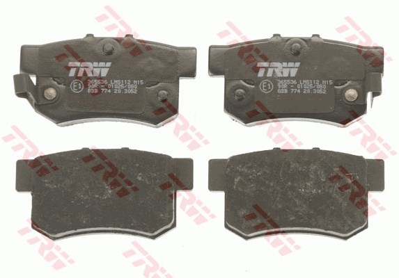 Brake Pad Set, disc brake TRW GDB774 2