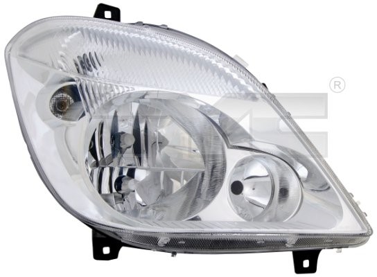Headlight TYC 20-11814-15-2