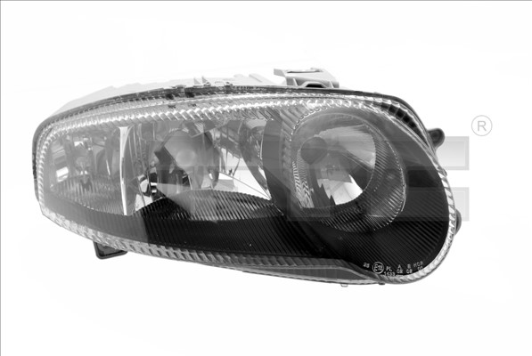 Headlight TYC 20-0122-55-2