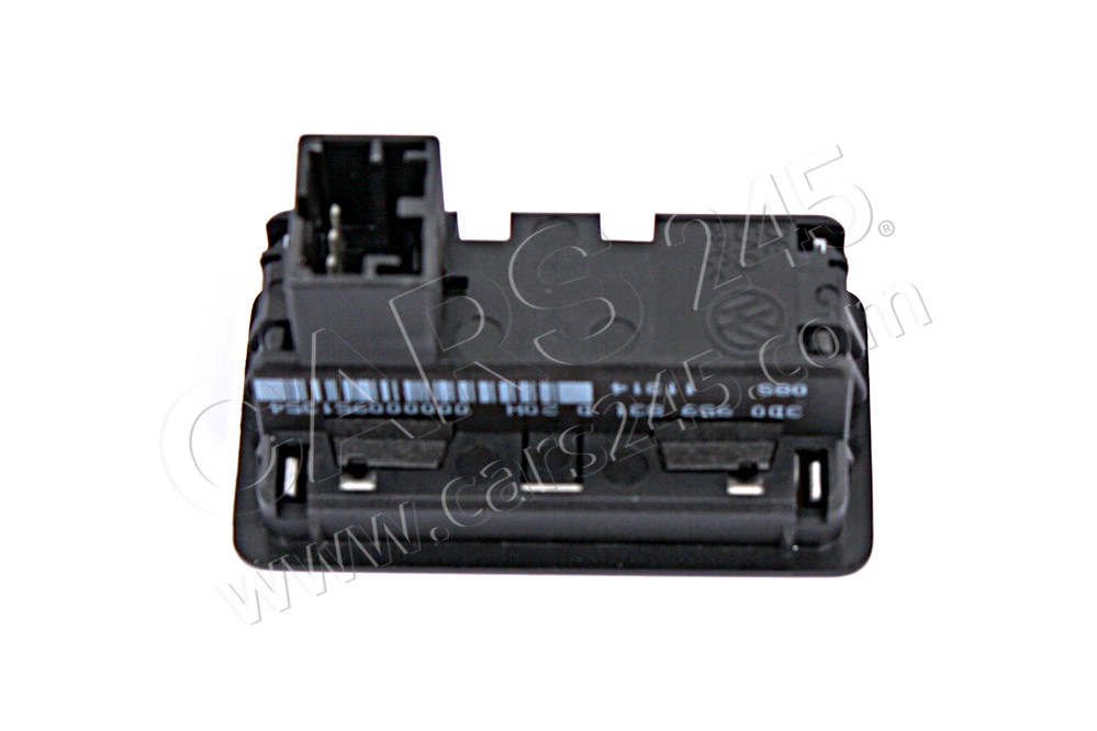 Push button for electric lid lock actuator AUDI / VOLKSWAGEN 3D0959831D20H 2