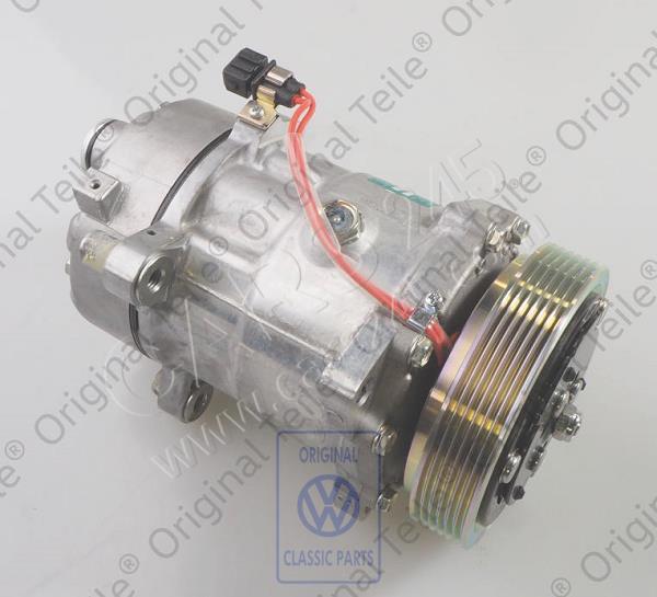 A/c compressor with electro-magnetic coupling AUDI / VOLKSWAGEN 7D0820805