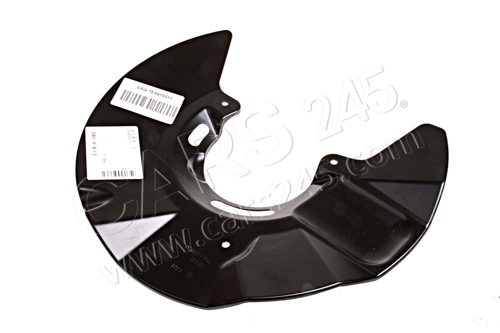 Cover plate for brake disc left AUDI / VOLKSWAGEN 7E0615311