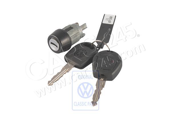 Lock cylinder for ignition starter switch AUDI / VOLKSWAGEN 3B0905855A