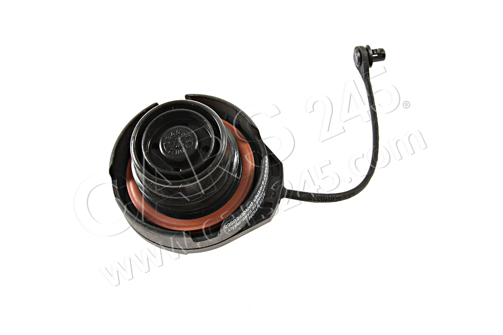 Cap with retaining strap for fuel tank AUDI / VOLKSWAGEN 4E0201550B 2