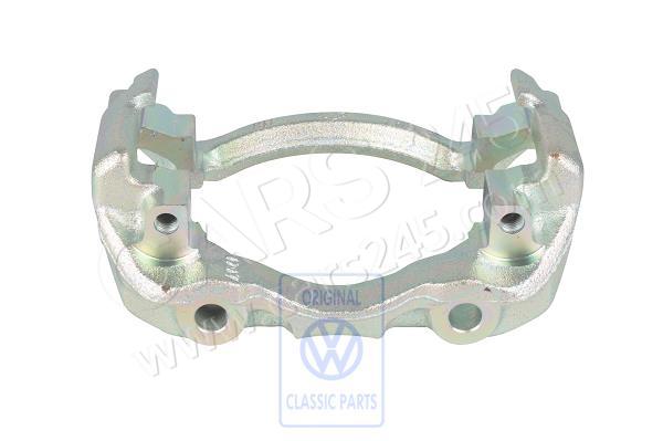 Brake carrier with pad retaining pin AUDI / VOLKSWAGEN 443615125D
