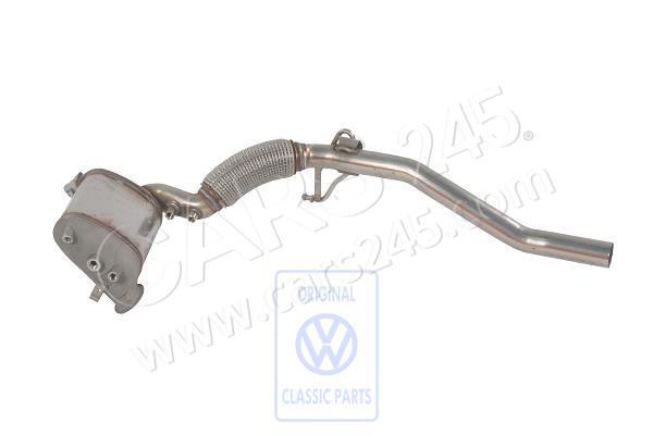 Exhaust pipe with catalyst and particulate filter rhd AUDI / VOLKSWAGEN 3C0254701LX