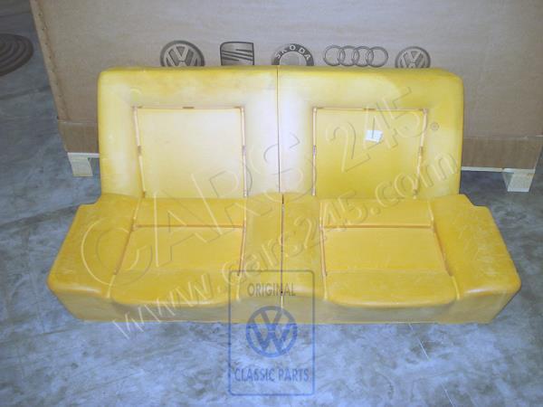 Complete seat with backrest and fixing parts (without covers) rear AUDI / VOLKSWAGEN 155898022