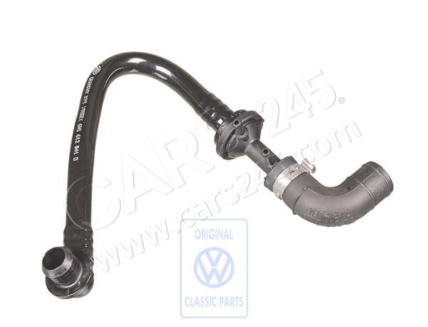 Vacuum pipe with non-return valve AUDI / VOLKSWAGEN 6N1612041D