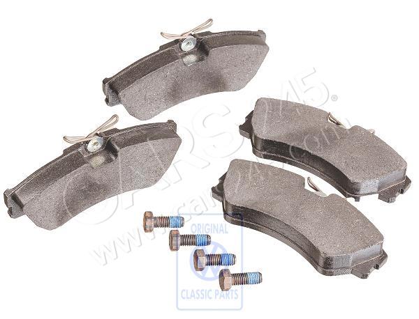 1 set of brake pads for disk brake AUDI / VOLKSWAGEN 701698151C