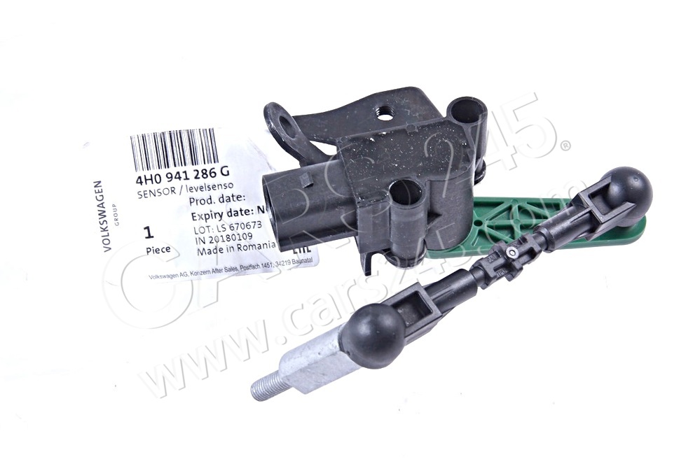 Level sensor with poles right front AUDI / VOLKSWAGEN 4H0941286G