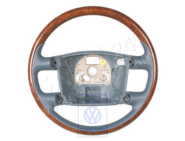 Steering wheel (wood/leather) AUDI / VOLKSWAGEN 3D0419091ABLYD