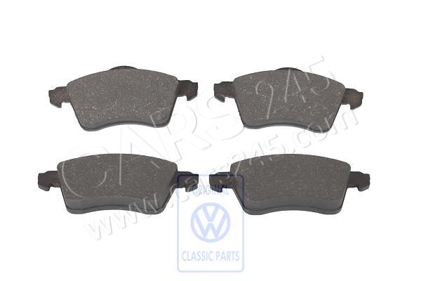 1 set of brake pads for disk brake AUDI / VOLKSWAGEN 7D0698151E