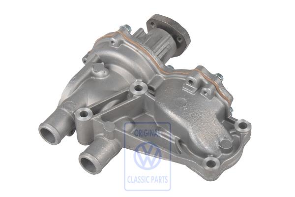 Coolant pump with sealing rings, without belt pulley, regulator and pipe neck AUDI / VOLKSWAGEN 026121010CX