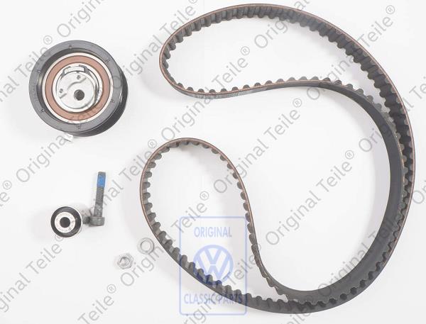 Repair kit for toothed belt with tensioning roller AUDI / VOLKSWAGEN 028198119C