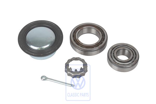 Wheel bearing with assembly parts rear AUDI / VOLKSWAGEN 191598625