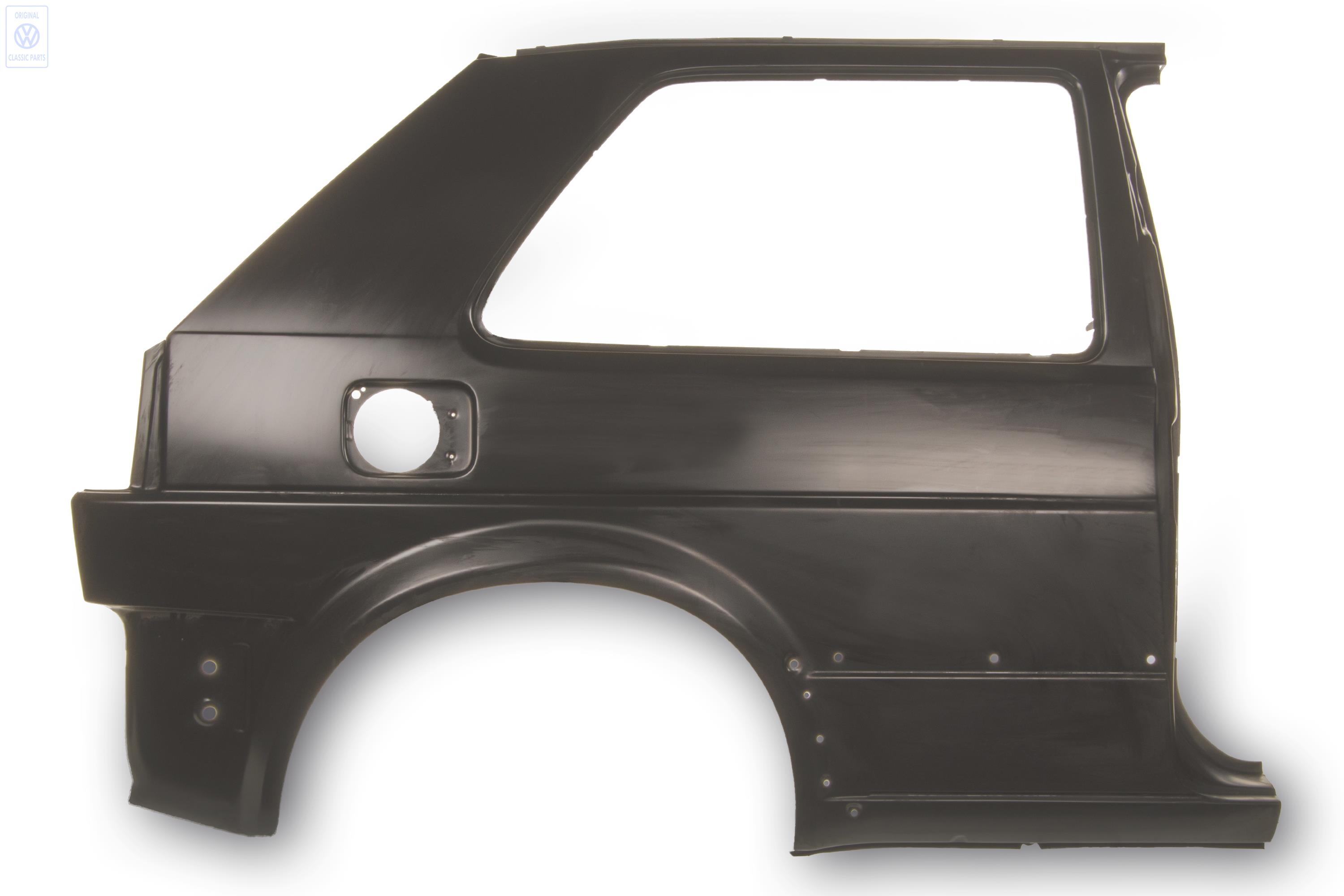 Sectional part - side panel right rear AUDI / VOLKSWAGEN 191809844D