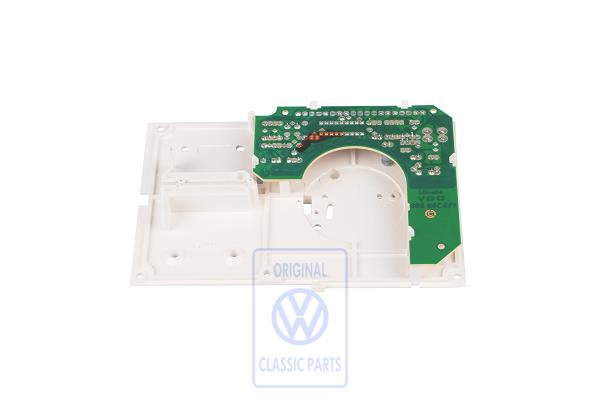 Control unit (pc board) with base plate AUDI / VOLKSWAGEN 193919064B