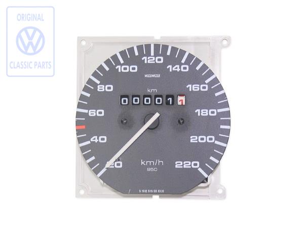 Speedometer without kilometre trip recorder AUDI / VOLKSWAGEN 193957031B