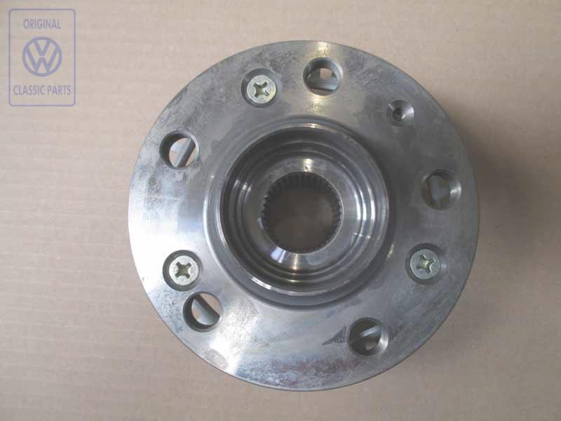 Wheel hub with rotor AUDI / VOLKSWAGEN 1H0407613B 2