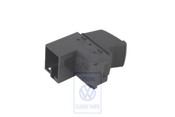Push button for electric lid lock actuator AUDI / VOLKSWAGEN 1J0959831A01C