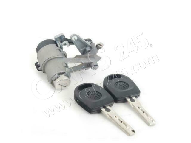Lock cylinder with keys and housing AUDI / VOLKSWAGEN 1J6827297G