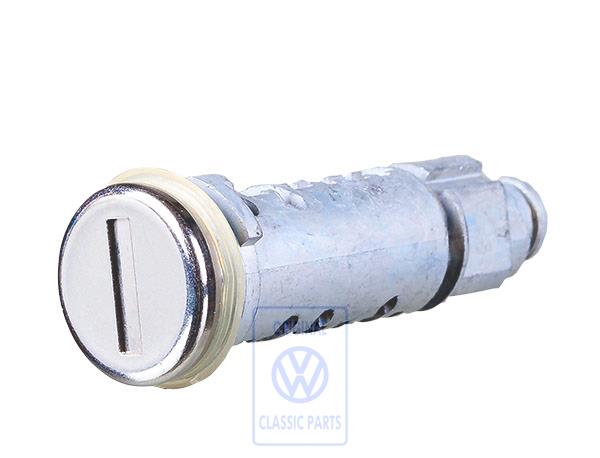 Lock cylinder for door handle without striker plate and key right AUDI / VOLKSWAGEN 3A0837062B