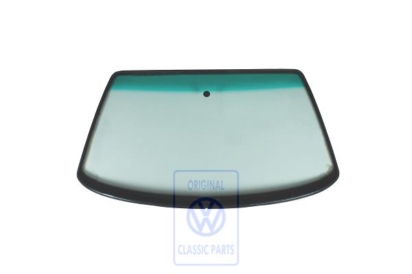 Windscreen (laminated) with colour strip green AUDI / VOLKSWAGEN 3A0845091J