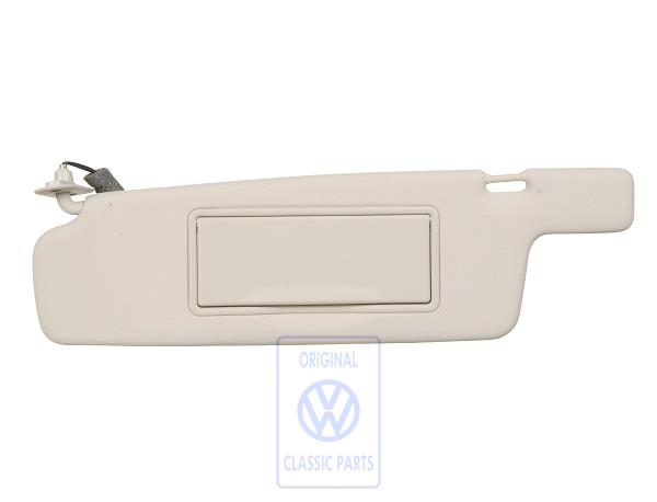 Sun visor with illuminated mirror and cover AUDI / VOLKSWAGEN 3A0857551DT17