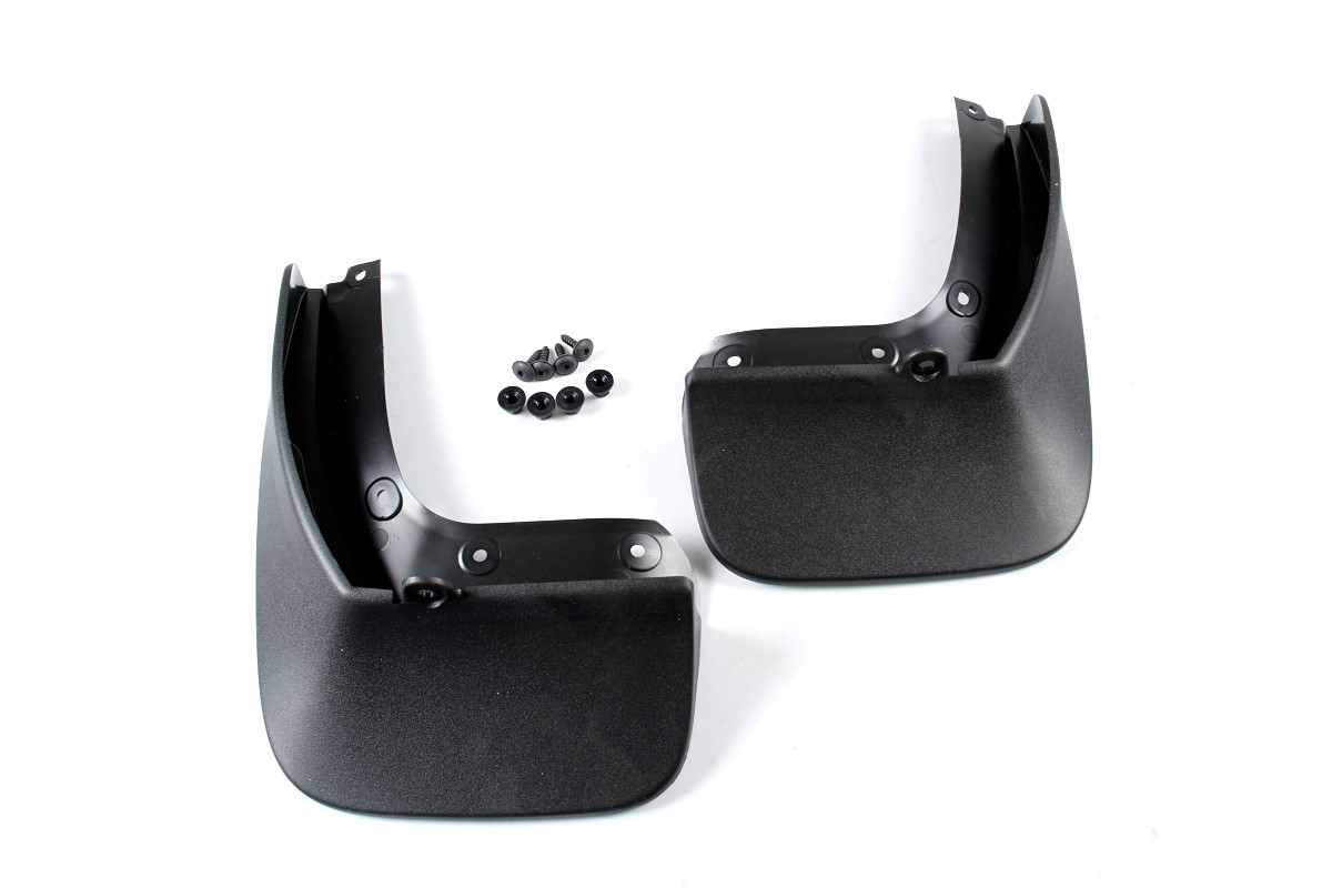 1 set: mud flaps (left and right) rear AUDI / VOLKSWAGEN 5G9075101