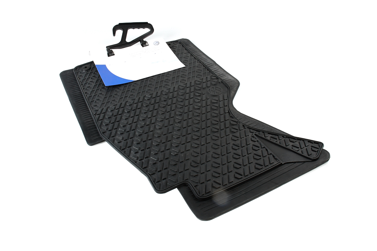 1 set foot mats (rubber) AUDI / VOLKSWAGEN 701061501A041 2