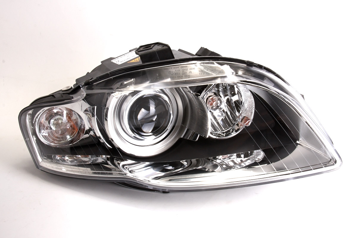 Head light for gas discharge lamp right AUDI / VOLKSWAGEN 8E0941030BN