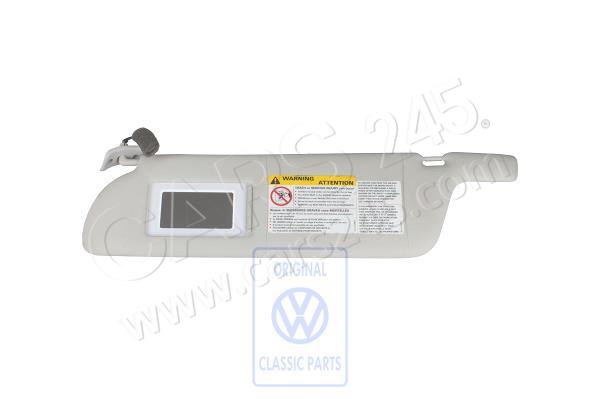 Sun visor with illuminated mirror and cover AUDI / VOLKSWAGEN 7D0857551LX14