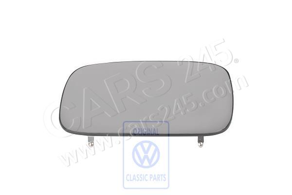 Mirror glass (convex) with carrier plate left lhd SEAT 6K9857521F