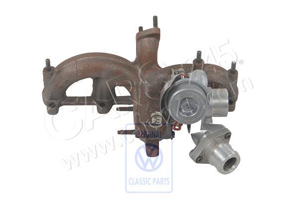 Exhaust manifold with turbo- charger SEAT 038253056C