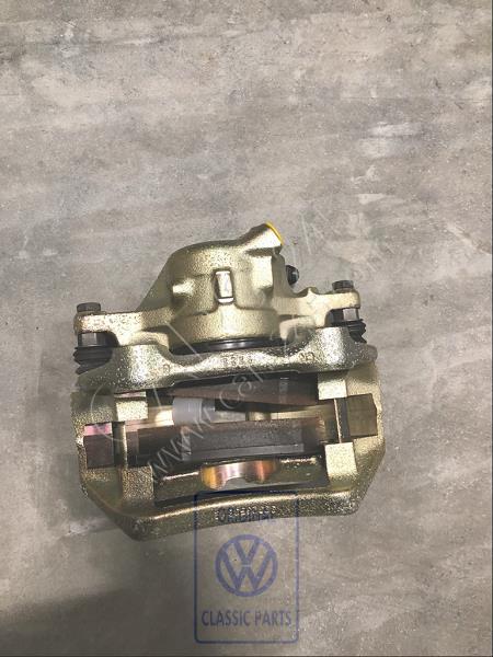 1 set brake caliper housing w. brake pads (complete) AUDI / VOLKSWAGEN 357698461DX