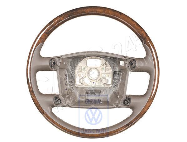 Steering wheel (wood/leather) AUDI / VOLKSWAGEN 3D0419091ABNKS
