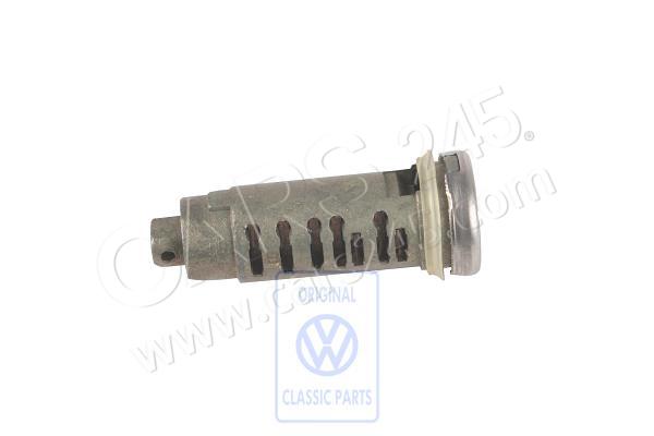 Lock cylinder for door handle without striker plate and key SEAT 6K9837061