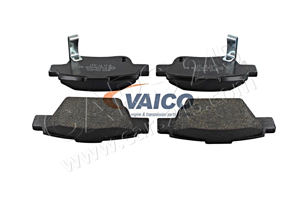 Brake Pad Set, disc brake VAICO V70-0031