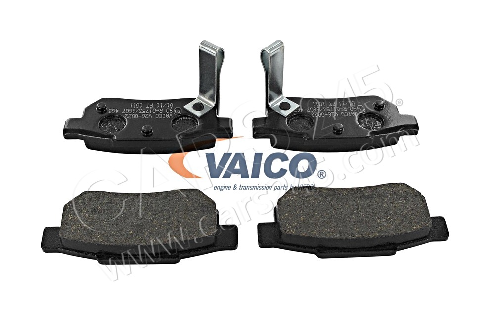 Brake Pad Set, disc brake VAICO V26-0022