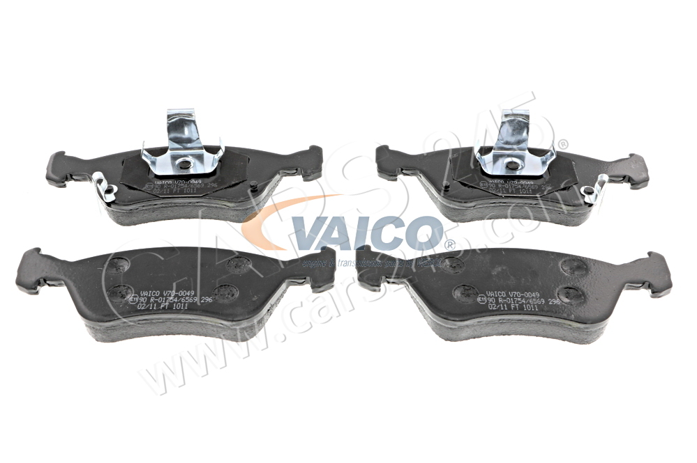 Brake Pad Set, disc brake VAICO V70-0049