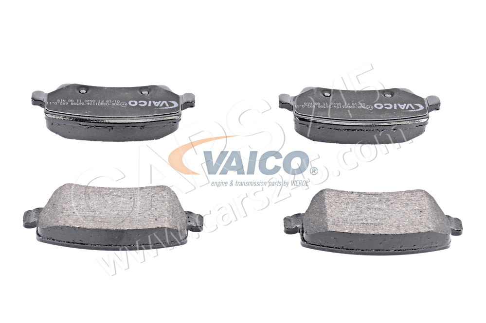 Brake Pad Set, disc brake VAICO V25-8124