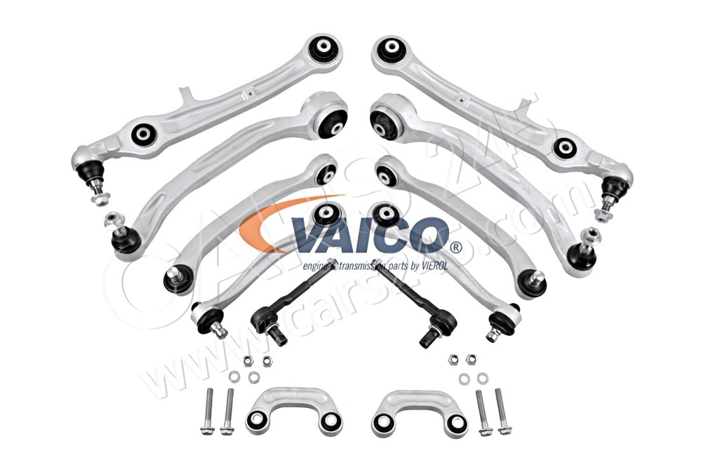 Control/Trailing Arm Kit, wheel suspension VAICO V10-4833