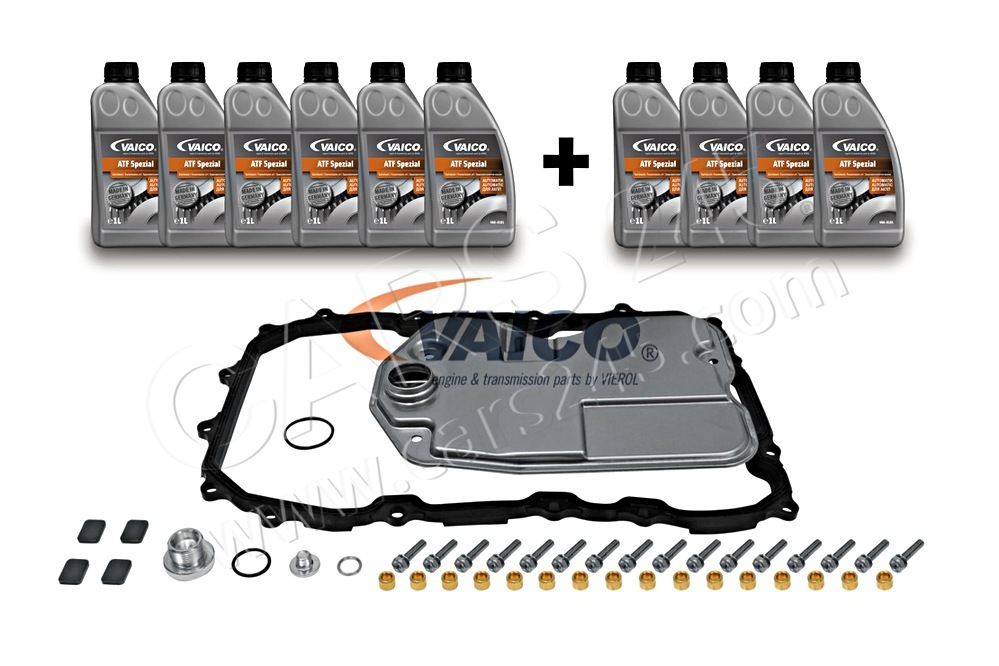 Parts kit, automatic transmission oil change VAICO V10-3214-XXL