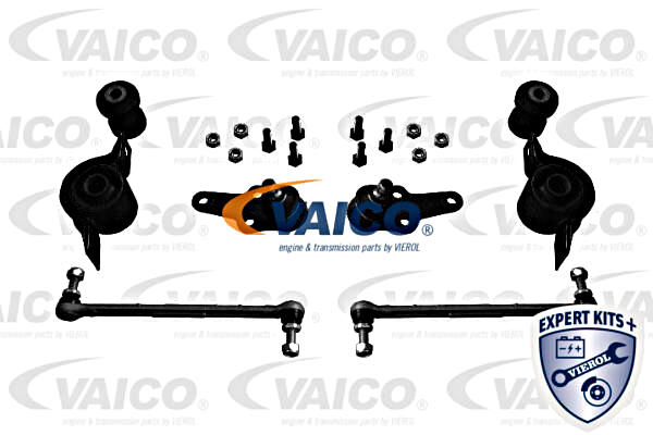 Control/Trailing Arm Kit, wheel suspension VAICO V25-2068